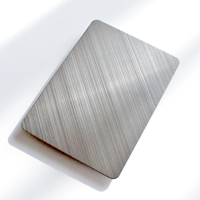 HL 201 304 316 Brushed Stainless Steel Sheet Kitchen Utensils Custom