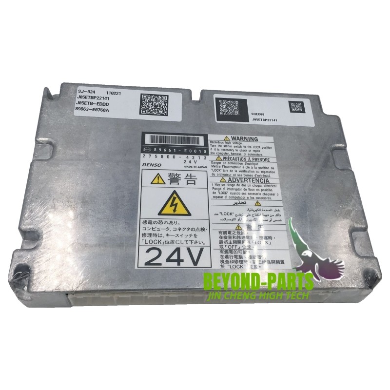 Kobelco SK200-8 J05 Excavator Controller 89663-E0760A YN02P00042F1 YN02P00040F1 VH89661-E0010