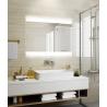 Buy cheap Polished Edge Led Backlit Bathroom Mirror Hotel Home Decoration With Demister from wholesalers