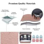 Fashion Mommy Bag Baby diaper bag with mattress for easy outing Waterproof
