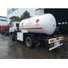 Buy cheap ASME 5t Propane Gas Tanker , 15cbm Dongfeng Propane Cylinder Truck from wholesalers