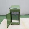 Buy cheap 2020 New style waste cans bear proof dust bins wildlife protection bin with locks steel metal garbage bins from wholesalers