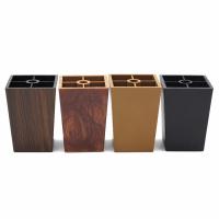 Buy cheap Professional Customized Plastic Sofa Legs NA-PL020 Height 65mm Black Color product