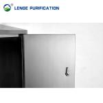Flat Top Stainless Steel Furnishing Eight Door Cabinet With Lock
