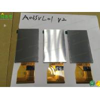 Buy cheap 3.5 Inch Automotive LCD Display A035VL01 V6 AUO Brightness 315 For Procket TV product
