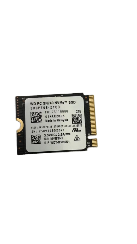PCIE Gen4 M.2 2230 NVMe SSD 512GB 1TB 2TB for Laptop and Desktop HDD Storage Solution