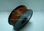 Brown PLA Filament 3D Printer Materials 1kg / spool