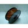 Buy cheap Brown PLA Filament 3D Printer Materials 1kg / spool from wholesalers