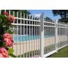 Buy cheap Powder Coated Wrought Iron Fence 6ft High For Residential from wholesalers