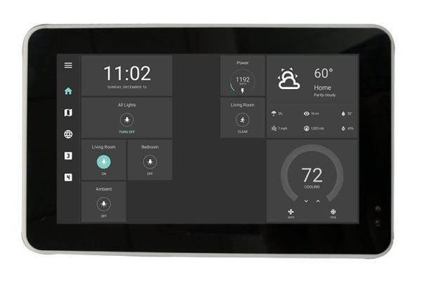 Smart House Loxone Touch Screen Android POE Tablet 5 Inch Wall Mount Terminal