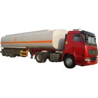 Buy cheap Carbon Steel Oil Storage Tank , Oil Tanker Trailer With Leaf Spring Suspension product