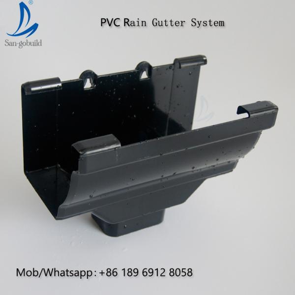 Buy cheap Cheap Price Anti-Corrosion Roofing Plastic Rain Water Gutter Pvc Gutter Drop Outlet from wholesalers