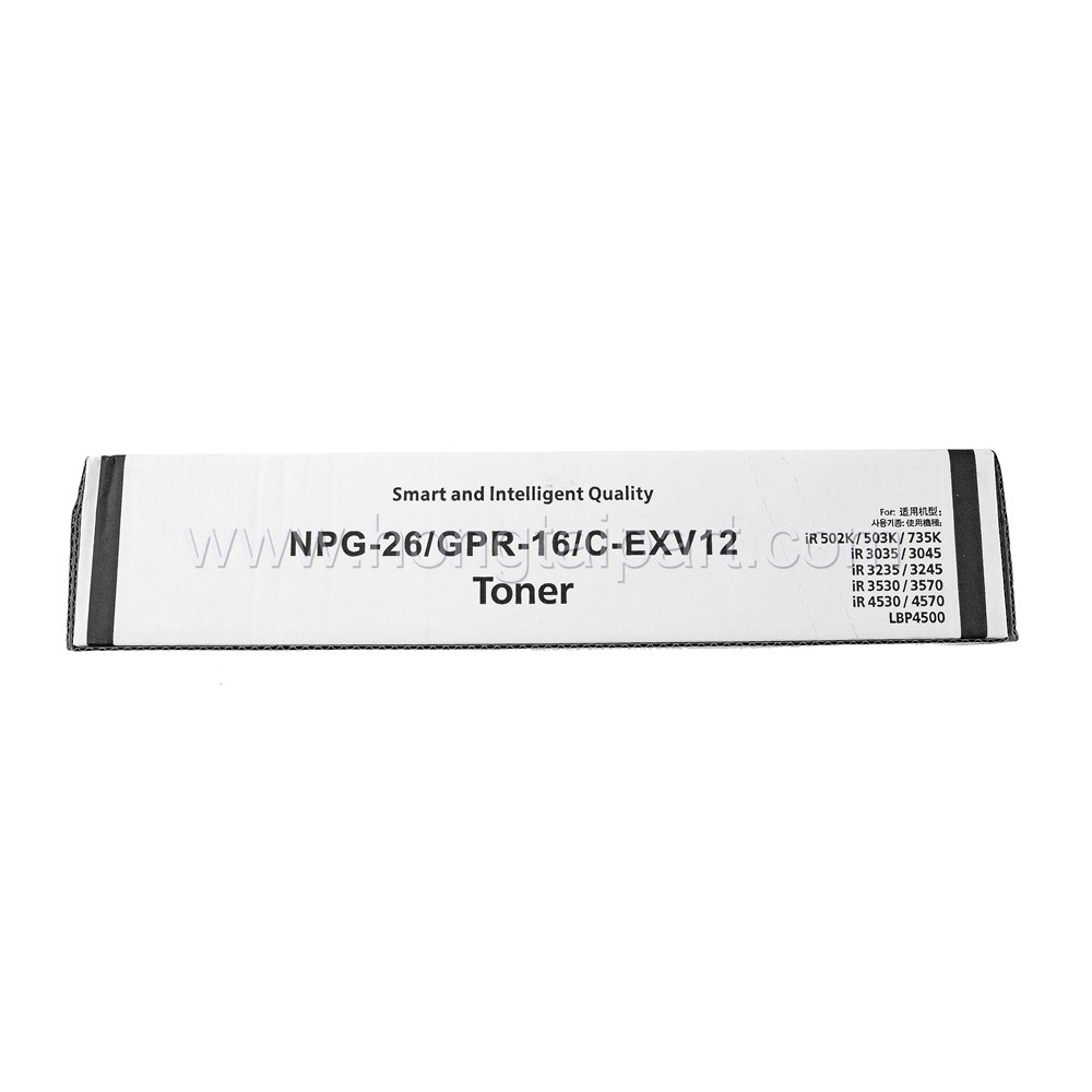 Toner Cartridge for Canon imageRUNNER 3035 3045 3235 3245 3530 3570 4570 (NPG-26 GPR-16 C-EXV12 9634A003)