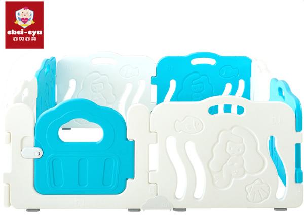 Buy cheap Mermaid Plastic Baby Safety Playpen Play Yard 8 Panel Easily Installation from wholesalers