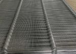 Prison Barbed Wire Fence Galvanized Tube Anti Climb Security Fencing