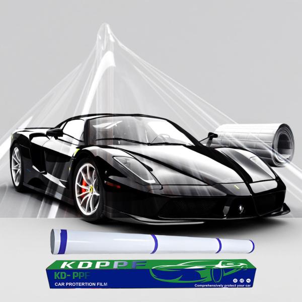 Buy cheap 8.5 Mil Clear TPU Car PPF Heat Repair Anti Dirty Self Adhesive Vehicle Film from wholesalers