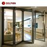 Buy cheap Commercial Folding Balcony Door , Thermal Break Interior Bi Fold Doors from wholesalers