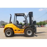 Buy cheap mini 3500kg Rough Terrain Forklift 3000mm Diesel Powered Forklift product