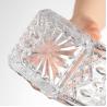 Buy cheap Beverage Industrial Luxury Emboss Square Whisky Glass Bottles with Sophisticated Design from wholesalers