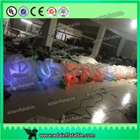 Buy cheap 10m Lighting Inflatable Flower Chain For Wedding Decoration,Inflatable Flower product