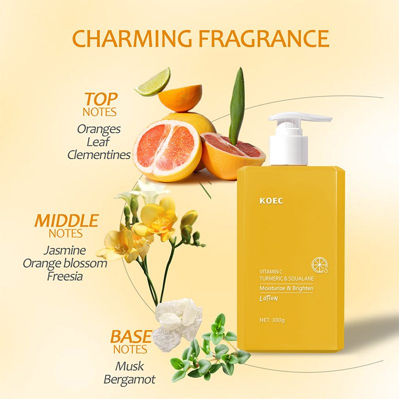 Wholesale Tumeric Vitamin C Lotion Face Cream Body Lotion Moisturizer Anti Aging Skin Care Firming Brightening Cream