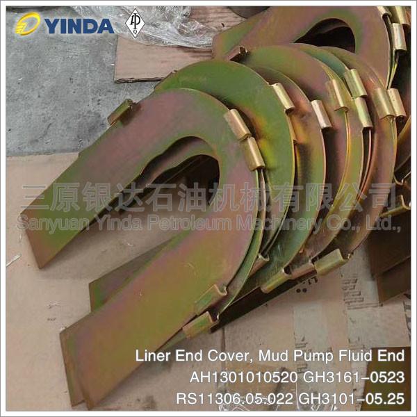 Buy cheap Mud Pump Liner Cylinder End Cover Fluid End AH1301010520 GH3161-0523 Copper from wholesalers