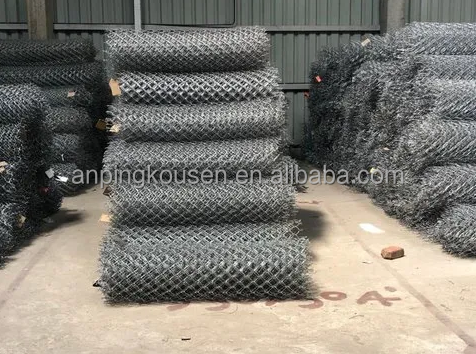 Cyclone Wire Fence with PVC Coated Galvanized Chain Link Wire Mesh Sustainable Option