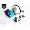 Buy cheap Other Motorcycle Parts 4 wire Silver Aluminum WY125 Motorcycle tank cover Key Switch Lock set kits from wholesalers