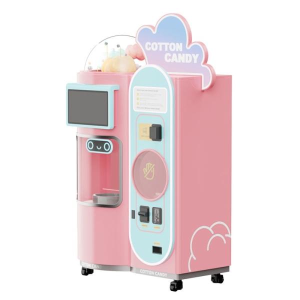 Buy cheap Sweet Food Fully Automatic Cotton Candy Vending Machine For Party from wholesalers