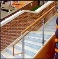 Buy cheap Transparent Balcony Glass Balustrade , Outdoor 10mm Tempered Glass Balcony Fence product