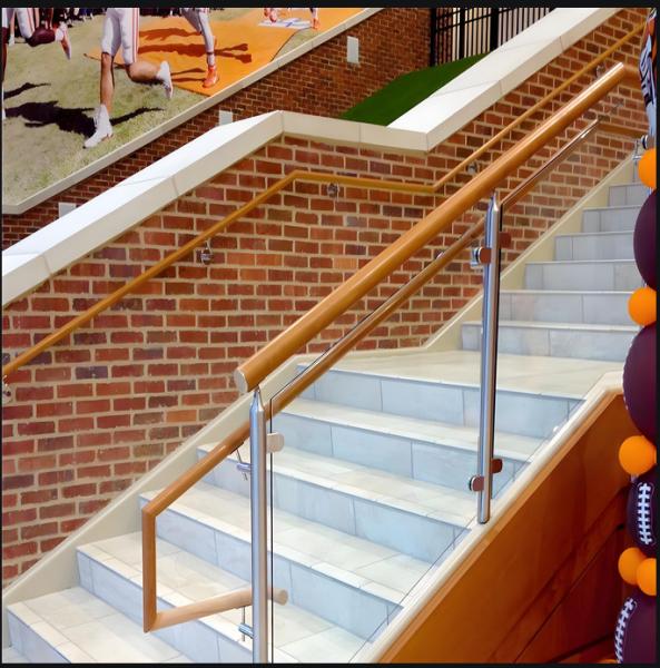 Buy cheap Transparent Balcony Glass Balustrade , Outdoor 10mm Tempered Glass Balcony Fence from wholesalers