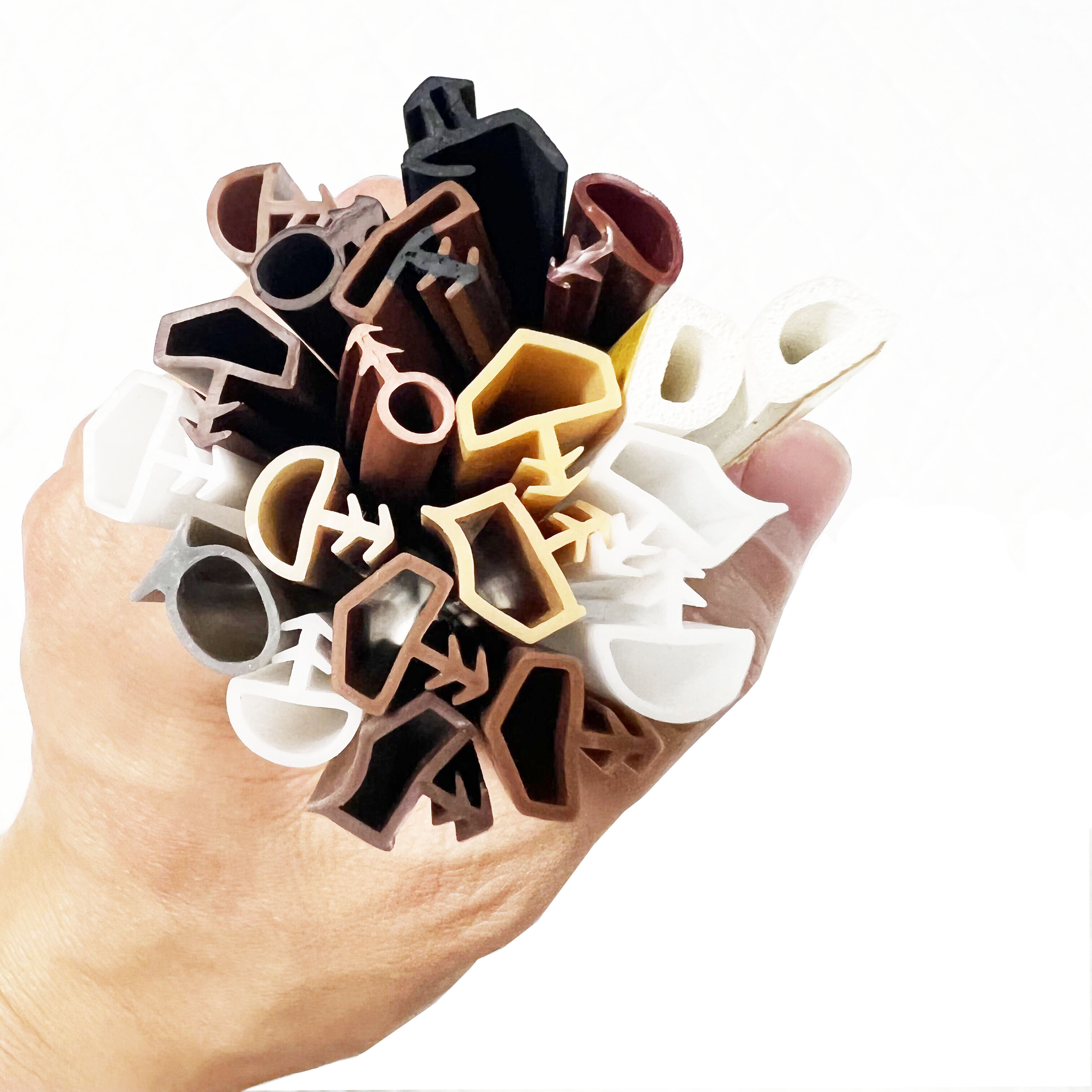 TPE Material Seal Strip for Wooden Doors Dust-proof Insect Casement Doors Windows Sealing Strip