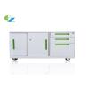 Buy cheap Office Metal Mobile Pedestal Cabinet Sliding Door Assembled Construction from wholesalers