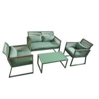 Buy cheap BSCI Approved 4 Piece Rattan Outdoor Furniture Set No Splintering product