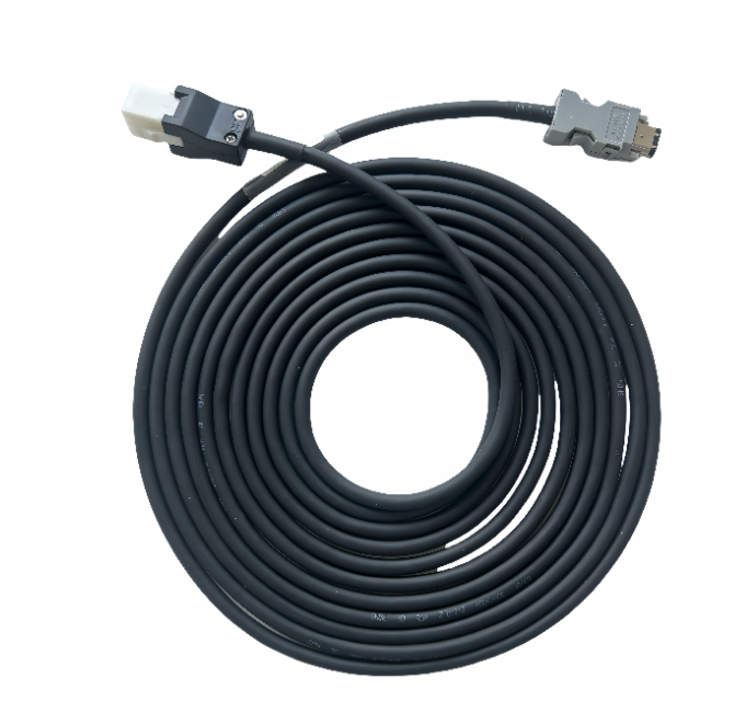 Fuji Small Power Encoder Cable with 6 Conductors 80℃ Rated Temperature and ≥85%