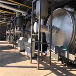 38tons Machine Weight Rubber Oil Recycling Production Line with 380V Voltage