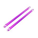 10W 30CM T8 UVA LED Tube Blacklight 365nm 395m Clear Cover Purple Bar Lamp For