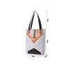 Buy cheap 33*36 Cm Felt Leather Bag , Lightweight Easy Carrying Felt And Leather Bag from wholesalers