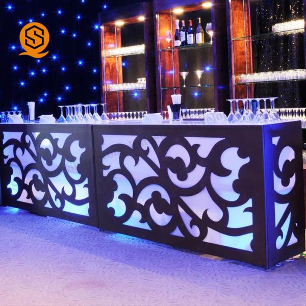 Buy cheap Translucent Stone Solid Surface Bar Counter Seamless Joint For Pub from wholesalers
