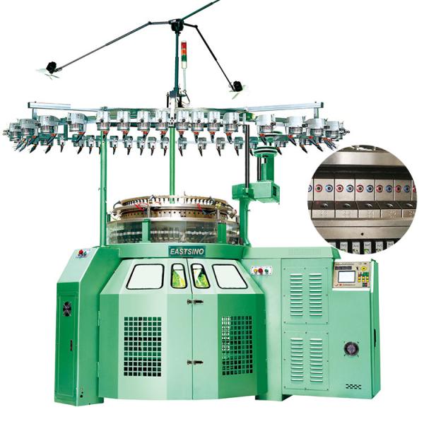 Buy cheap Single Jersey Jacquard Circle Knitting Machine PLC Controlled from wholesalers