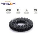 Sofa Hardware Accessories Steel Wire Roll Coil Zigzag Springs Black Zigzag