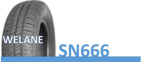 8.8mm Tread Depth Passenger Car Radial Tyres SN666 Pattern 165 / 70R13 175 /