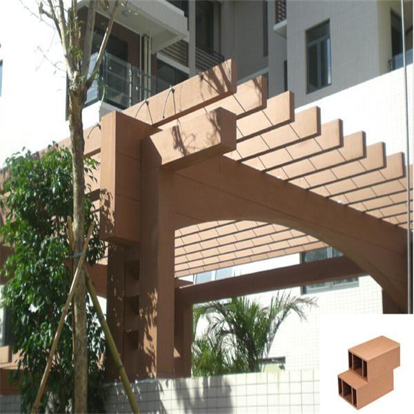 Buy cheap 2.9M OakAnti Corrosion WPC Wooden Patio Pergola Composite Material For Pergola from wholesalers