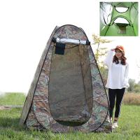 Buy cheap Thick Silver Coated Pop Up Shower Tents For Camping product