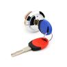 Buy cheap Red And Blue Color Cabinet Door Locks High Safety Cylinder Brass Keys from wholesalers