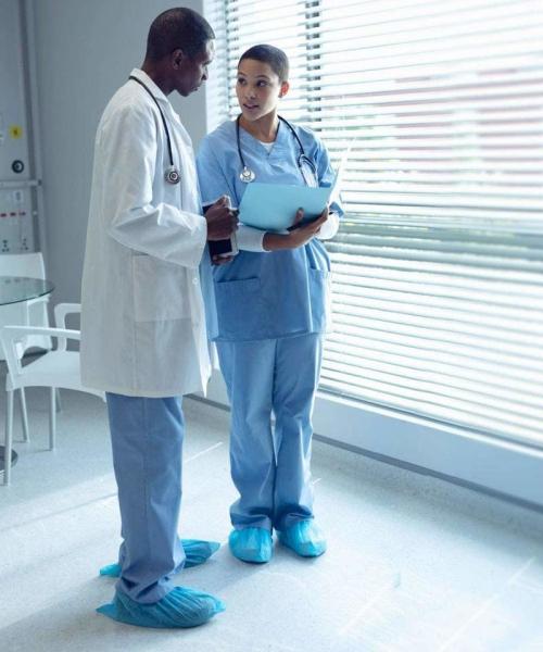 Buy cheap Non Woven Plastic Pp Pe Blue Protection Shoe Covers Cpe Waterproof Medical Anti Slip Disposable Shoe Cover For Hospital from wholesalers