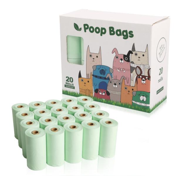 Buy cheap BSCI Cornstarch Dog Poop Bags 100% Compostable Biodegradable Poop Bags from wholesalers