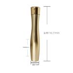 20ml Golden Plastic Oil Bottle PETG Eye Cream Essential Oil Roller To Take Bead