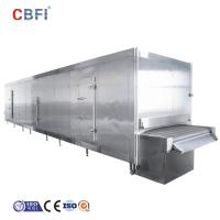 Buy cheap 1000KG/H Blast Freezer Tunnel Cold Storage Refrigeration Equipment Frozen Custom product