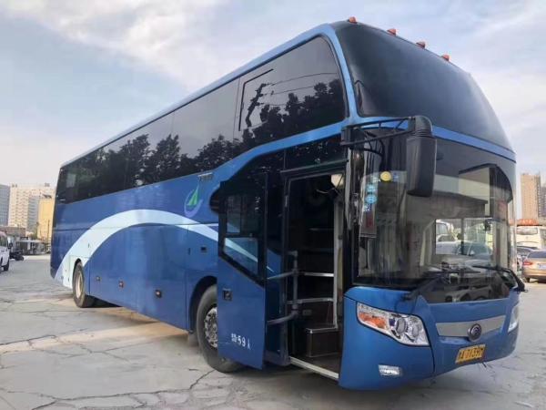 Buy cheap 59 Seats 2011 Year One And Half Deck Used Commercial Bus Yutong ZK6127 Model from wholesalers